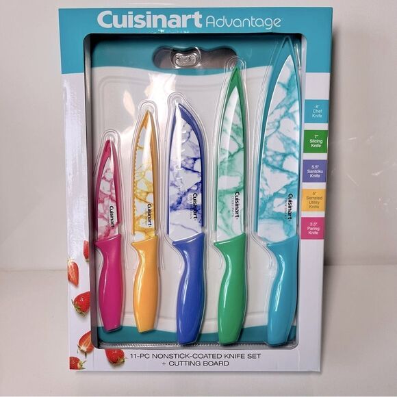 Cuisinart 11-Piece Marble Knives and Cutting Board Set - Picture 3 of 4